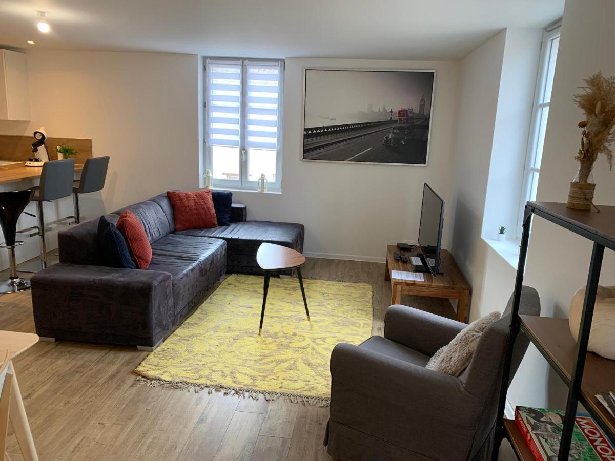 Bel Appartement Au Coeur Du Village Saint-Aubin  Kültér fotó